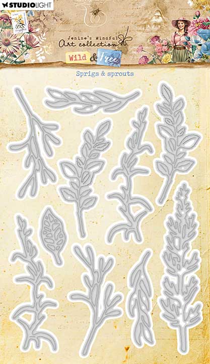 Studio Light Wild and Free Cutting Die Sprigs and Sprouts (JMA-WAF-CD826)