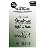 Studio Light Christmas Texts Christmas Essentials Clear Stamp