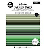 Studio Light Christmas Greens A5 Essentials Unicolor Paper Pad