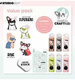 Creative Craftlab Value Pack - Clear Stamp Set + Twin Tip Markers