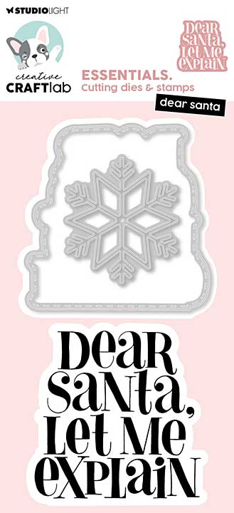 Creative Craftlab Dear Santa Essentials Cutting Die and Stamp