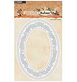 Studio Light Everlasting Autumn Cutting Dies Oval Leaf Wreath