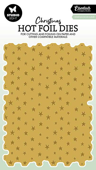 Studio Light Star Background Christmas Hot Foil Dies