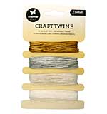 Studio Light Craft Twine - Metallic TwineHemp CordOrganza Ribbon (4x5m)