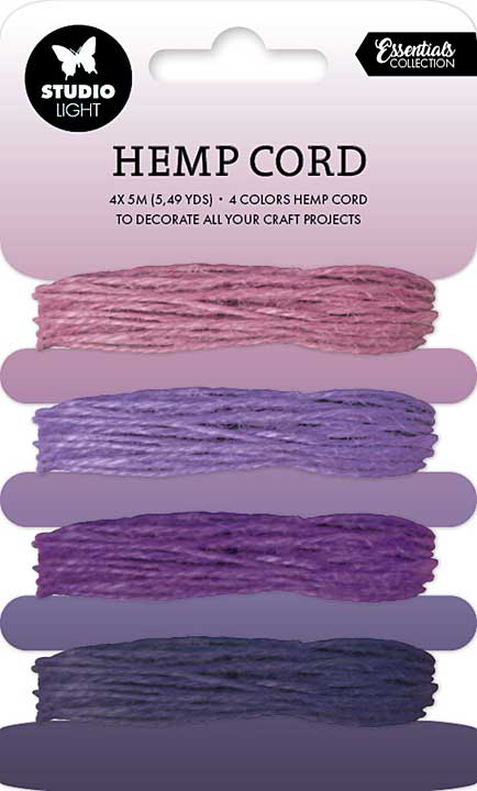 SO: Studio Light Shades Of Purple Hemp Cord