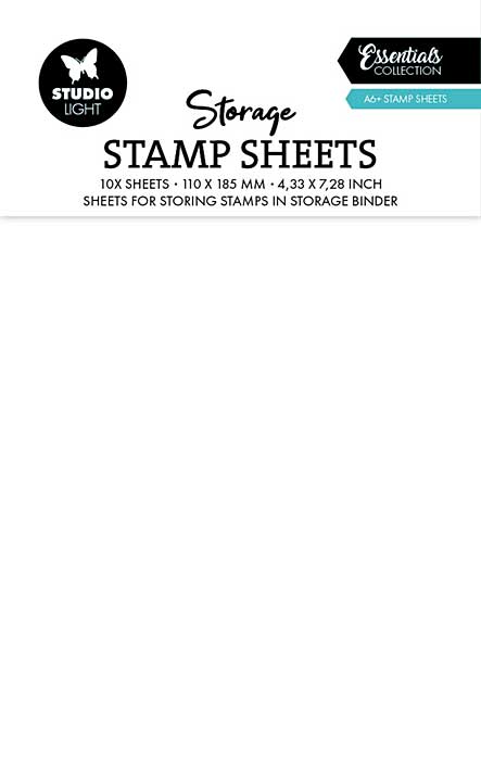 Studio Light Storage Stamp Sheets A6+ Stamp Sheets (10pcs)