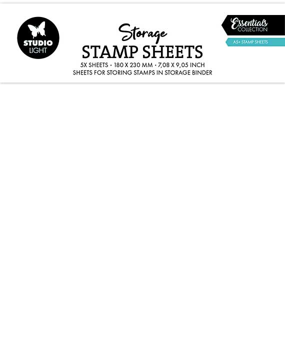 Studio Light Storage Stamp Sheets A5+ Stamp Sheets (10pcs)