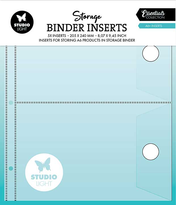 Studio Light Storage Binder Inserts A6+ Insert (5pcs)