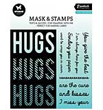 SO: Studio Light Hugs Sentiments Essentials Mask and Stamp