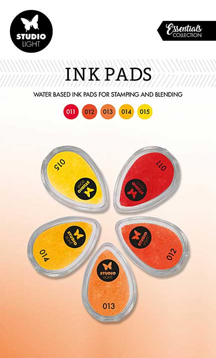 Studio Light Ink Pads Shades Of Yellow Essential Tools