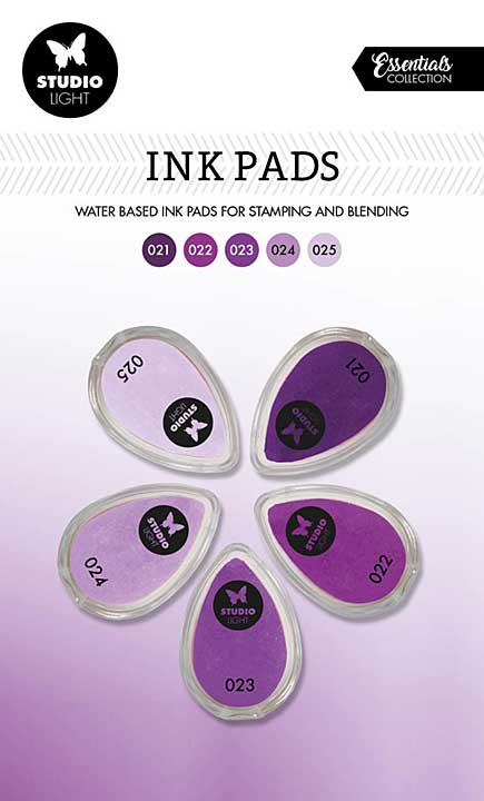 SO: Studio Light Ink Pads Shades Of Purple Essential Tools