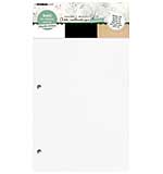 Studio Light Journal Pages 12x21cm White BlackKraft Essentials