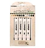 Jenines Mindful Art Light Marker Pens - Forest (12pk)