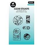Studio Light Butterfly Labels Essentials Clear Stamp