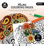 Studio Light Mandala 8x8 Inch Coloring Pages