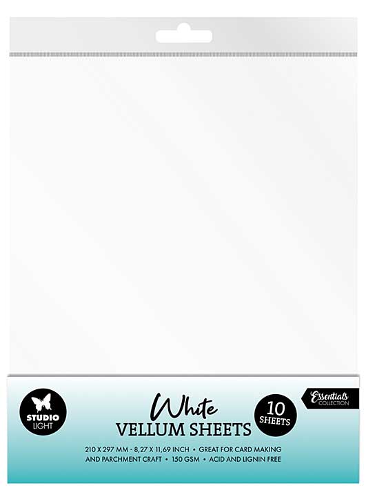 Studio Light White Vellum Sheets (10pcs)
