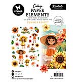 Studio Light Summer Beauty Collage Paper Elements