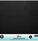 Studio Light Black 12x12 Inch Cardstock Paper (10pcs)