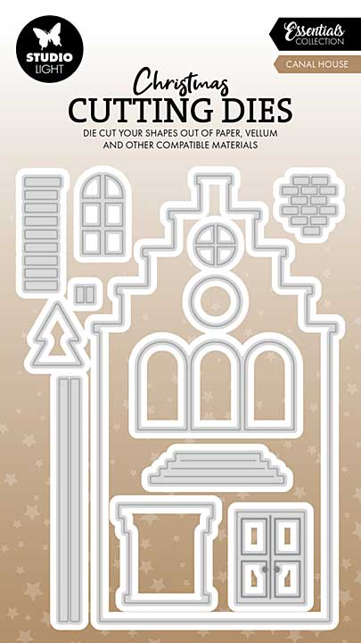 Studio Light Canal House Christmas Cutting Die