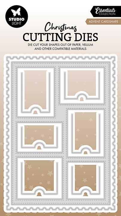 Studio Light Advent Cardshape Christmas Cutting Die