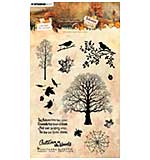 Studio Light Autumn In The Woods Clear Stamps Autumn-time Has Come