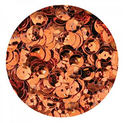 SO: Pinflair Cup Sequins 8mm - Orange (8g)