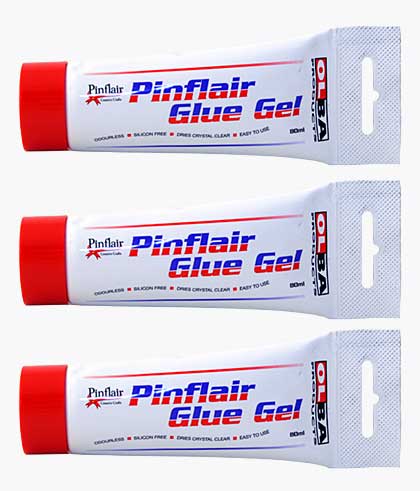 SO: Pinflair Odourless Decoupage Glue Gel TRIPLE PACK - (Dries Clear)