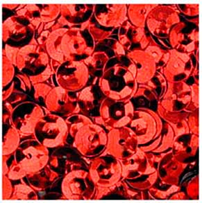 SO: Pinflair Cup Sequins 8mm - Red (8g)