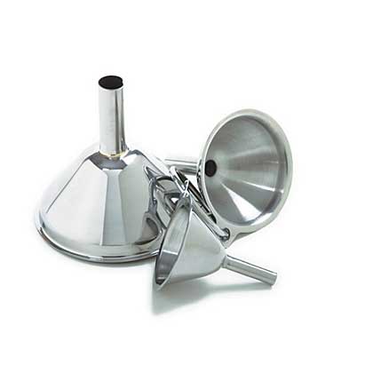 SO: Norpro Stainless Steel 3pc Funnel Set