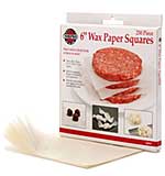 SO: Norpro 6 inch Wax Paper Squares (250 pcs)