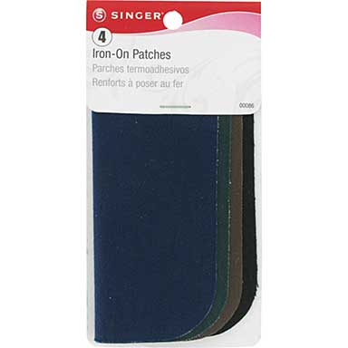 SO: Singer Iron-On Patches - Dark Assortment (5x5 4pk)