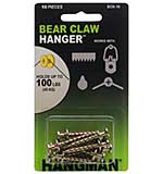 SO: Double Headed Bearclaw Hanger 1nch (10 pack) - Gold