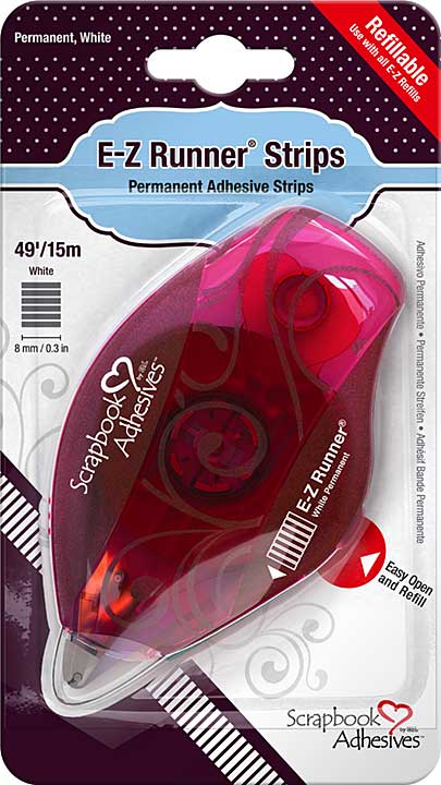 Scrapbook Adhesives E-Z Runner Dispenser - Permanent, 49\'
