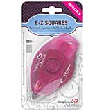 Scrapbook Adhesives E-Z Squares Refillable Dispenser 650pk - Permanent