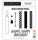Concord & 9th Clear Stamps 4X4 - Make A Wish