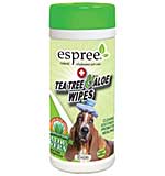 SO: Espree Natural Tea Tree and Aloe Healing Wipes For Dogs (50pk)