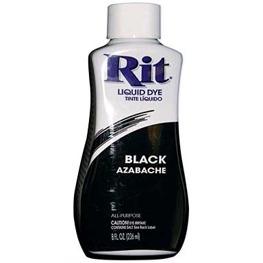 SO: Rit Dye Liquid 8oz - Black
