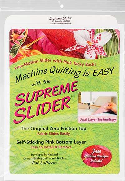 SO: Quilt Easy - Supreme Zero Friction Slider for Sewing Machines (8 x 11.5)