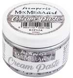 Stamperia Metallic Cream Paste 150ml - Silver
