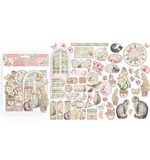 SO: Stamperia Assorted Die Cuts - Orchids And Cats