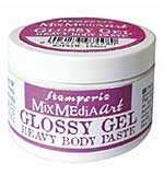 SO: Stamperia Glossy Gel 150 ml Heavy Body Paste