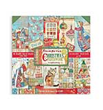 Stamperia Scrapbooking Pad 10 Sheets (12x12) Double Face Christmas Patchwork