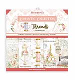 Stamperia Mini Scrapbooking Pad 10 Double Sided Sheets (8x8) Romantic Threads
