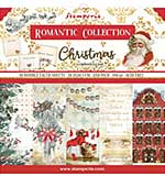 SO: Stamperia Mini Scrapbooking Pad 10 Double Sided Sheets (8x8) Romantic Christmas