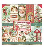 Stamperia Scrapbooking Pad (6x6) Double Face Classic Christmas