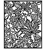 SO: Stamperia Stencil 7.87X9.84 - Magic Forest Leaves