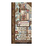 SO: Stamperia Vintage Library Collectables 6x12 Inch Paper Pack (SBBV22)