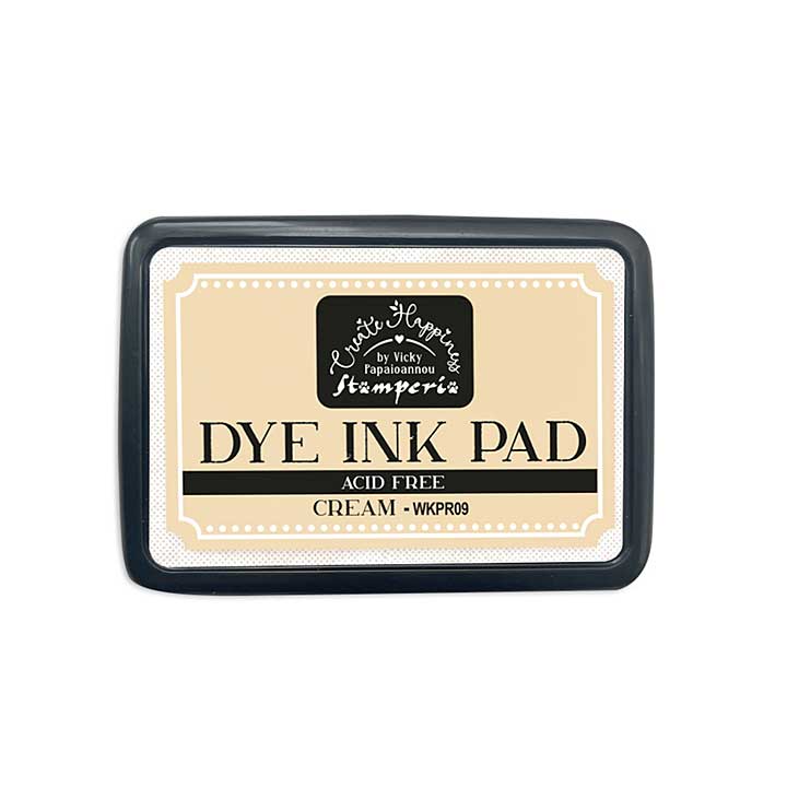Stamperia Create Happiness Dye Ink Pad Cream (WKPR09)