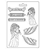 Stamperia Soft Mould A5 Angel And Wings