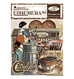 Stamperia Ephemera Coffee And Chocolate